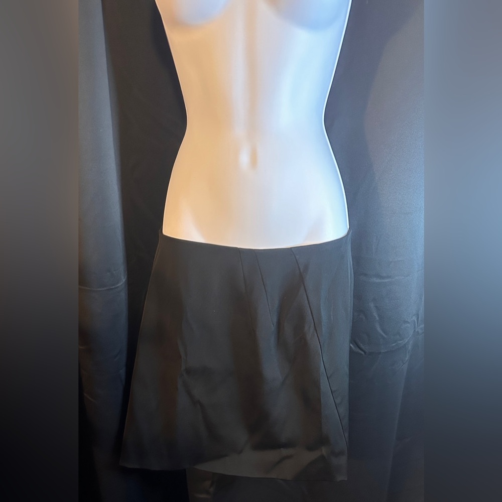 Dolce & Gabbana Womens Black Pleated Skirt size 44 Italy Made